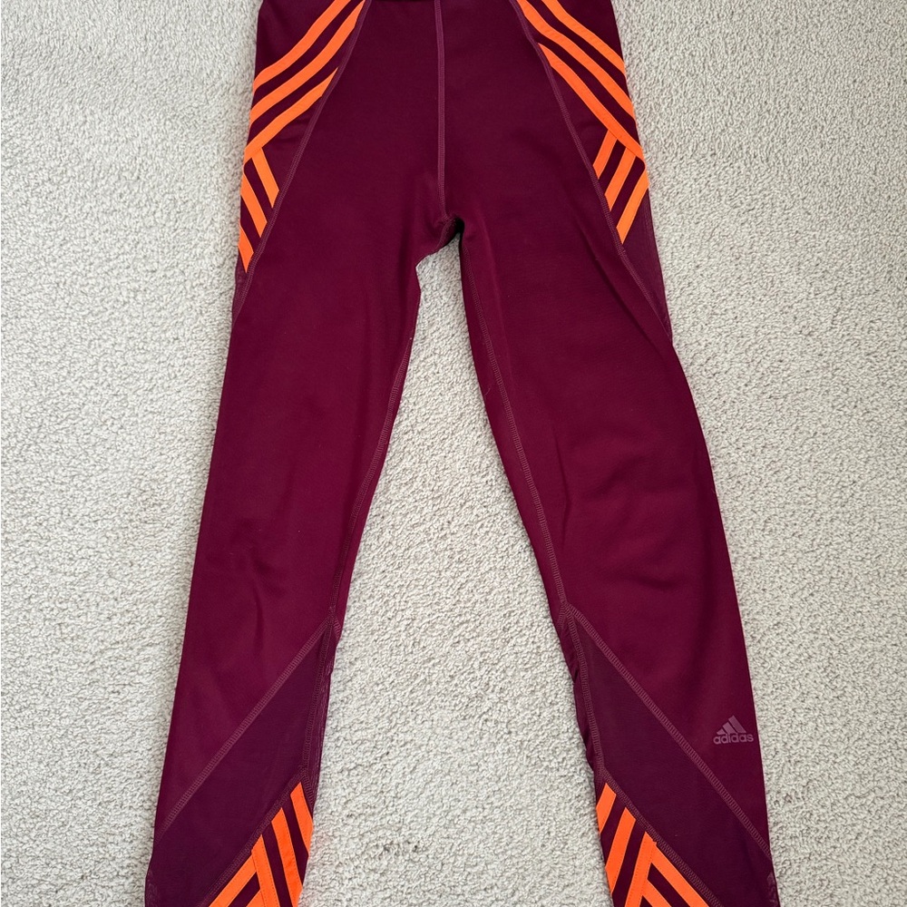 Ivy Park Burgundy and Orange Leggings